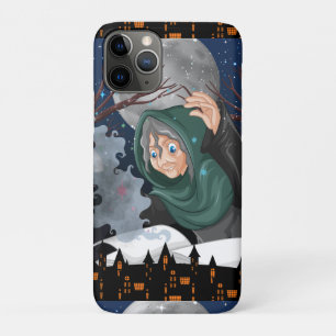 Spooky Witch & Haunted House Halloween🌙 Case-Mate iPhone Case