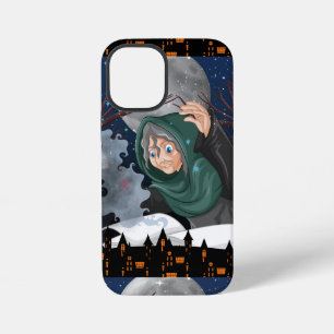 Spooky Witch & Haunted House Halloween🌙 iPhone 12 Mini Case