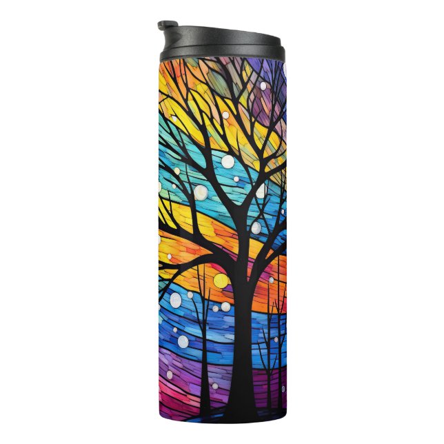 Spooky Woods  Thermal Tumbler (Rotated Right)