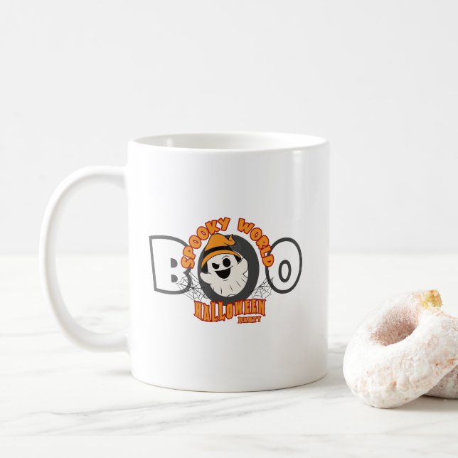 Spooky World Halloween Party | 11# Classic Mug (With Donut)