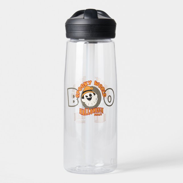 Spooky World Halloween Party |  Water Bottle (Front)