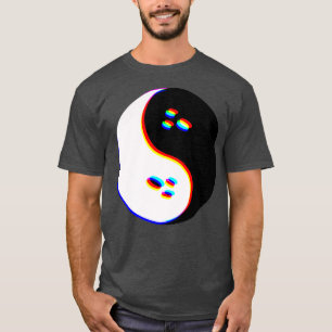 Spooky Yin Yang 3D T-Shirt