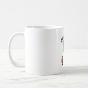 Spooky Yorkie Halloween Dog Vintage Shirt Design_1 Coffee Mug