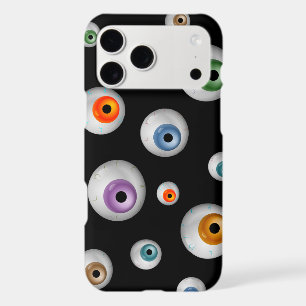 Spooky Zombie Bloodshot Eyeballs Black
