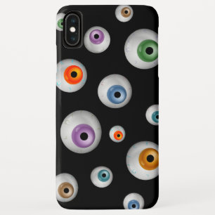 Spooky Zombie Bloodshot Eyeballs Black Case-Mate iPhone Case
