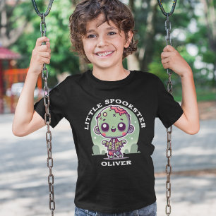 Spooky Zombie, Custom Name, Halloween T-Shirt