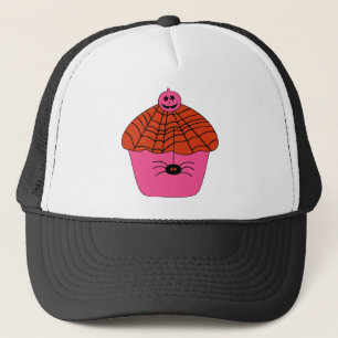 Spookylicious Halloween Cupcake Trucker Hat