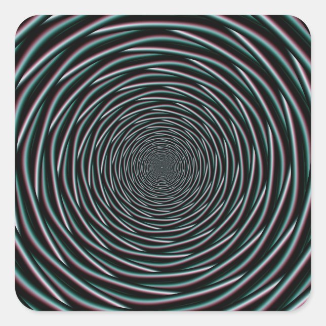 Spool Vortex Square Sticker (Front)