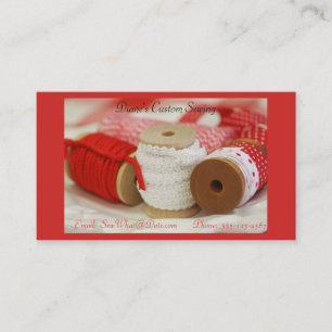 Spools of Ribbons Business Card