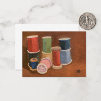 Spools of Thread Card