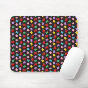Spools Sewing Threads Black Dressmaker Seamstress Mouse Pad
