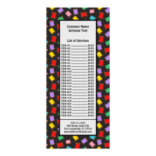 Spools Sewing Threads Black Dressmaker Seamstress Rack Card