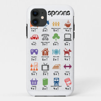 spoon counter Case-Mate iPhone case