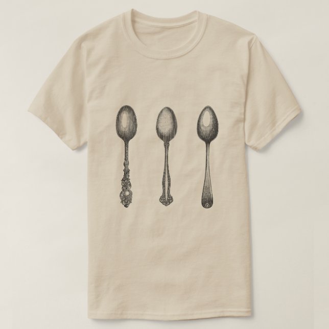 Spoon Theory ~ extra spoons for spoonies! T-Shirt (Design Front)
