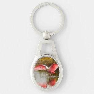 spoonbill key ring