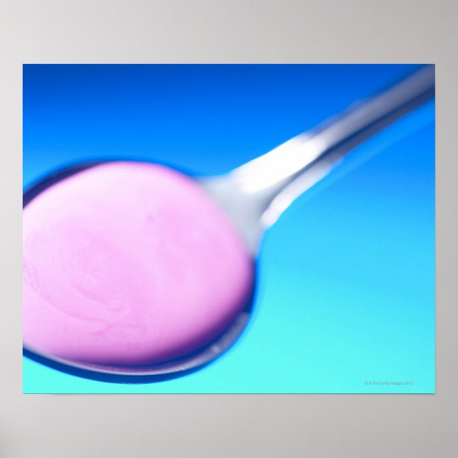 Spoonful of liquid poster (Front)