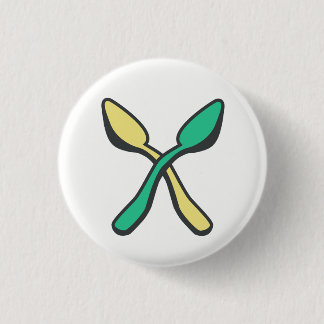 Spoonie Awareness Spoon Theory Recolor 3 Cm Round Badge