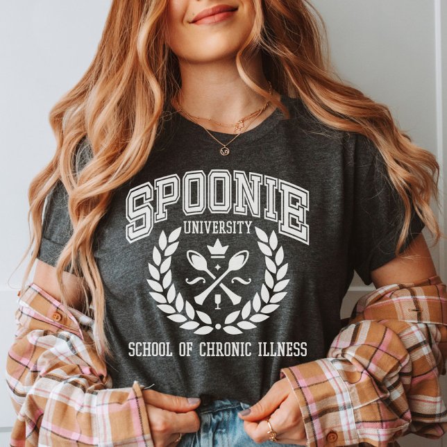Spoonie, Invisible Disability, Chronic Illness T-Shirt (Creator Uploaded)