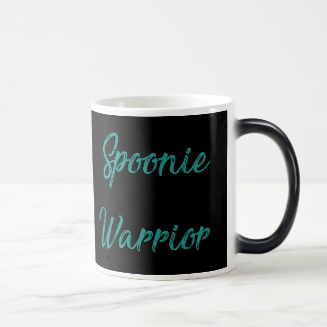 Spoonie Warrior Morphing Mug (Right)