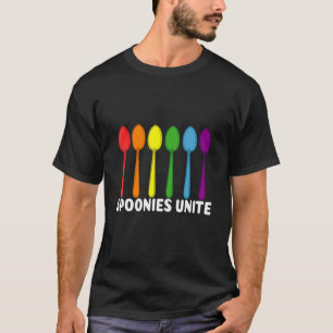 Spoonies Unite Life With Pain And Pun Fan T-Shirt