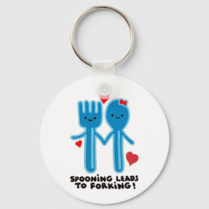 SPOONING LEADS TO FORKING KEY RING