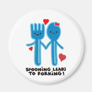 SPOONING LEADS TO FORKING MAGNET