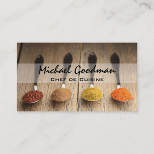 Spoons & Spices Business Card