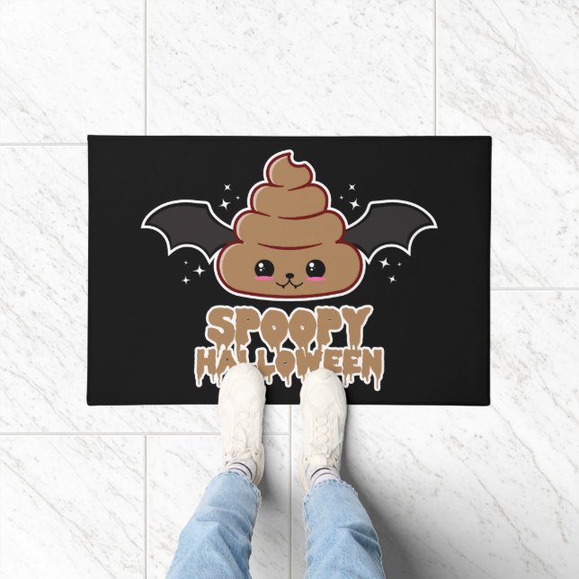 Spoopy Halloween Kawaii Doormat (Indoor)