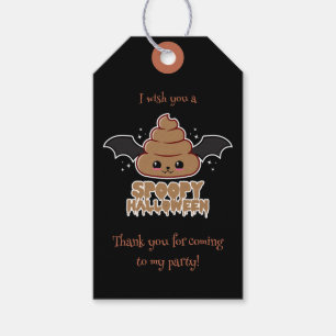 Spoopy Halloween Kawaii Gift Tags