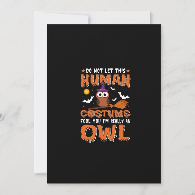 spooyy mama halloween invitation (Front)