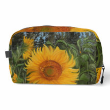 Sport backpack with giant sunflower