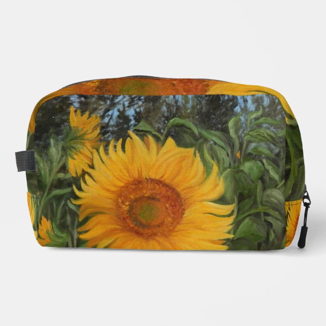 Sport backpack with giant sunflower (Front)
