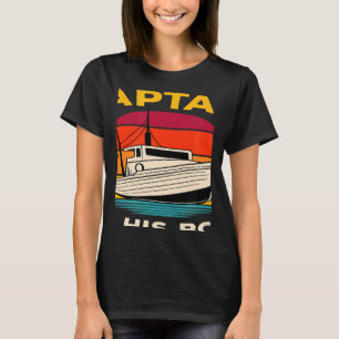 Sport Boat Racing Boat Owner Captain Motor Boat 1 T-Shirt