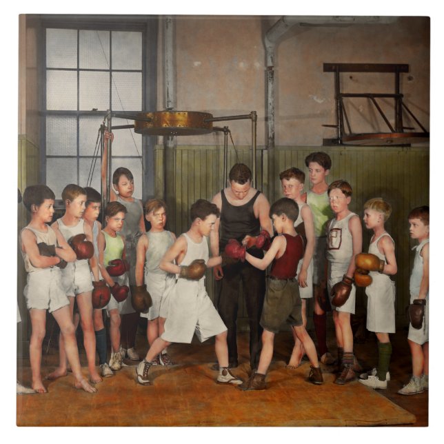 Sport - Boxing - Fists of fury 1924 Tile (Front)