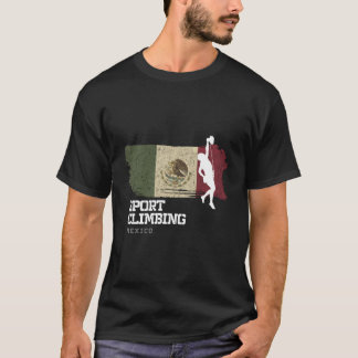 Sport Climbing Mexico Climber Bolted Climbing T-Shirt