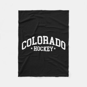 Sport Colorado Hockey  Fleece Blanket