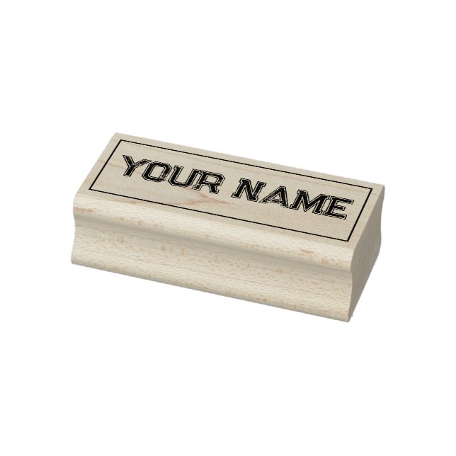 Sport Custom Name school Rubber Stamp (Stamp)
