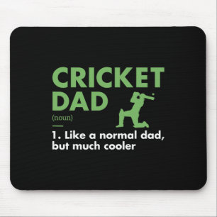Sport Dad Definition Cricket Mouse Pad