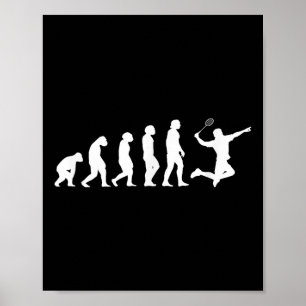 Sport Evolution Badminton  Poster