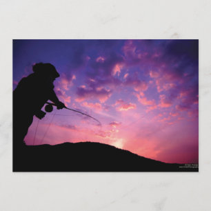 Sport Fishing Birthday Party  Invitation