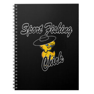 Sport Fishing Chick #4 Notebook