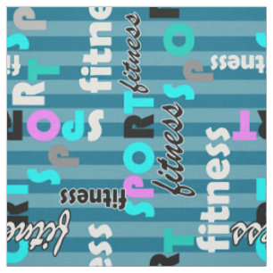 sport fitness bright text pattern for sportswear fabric