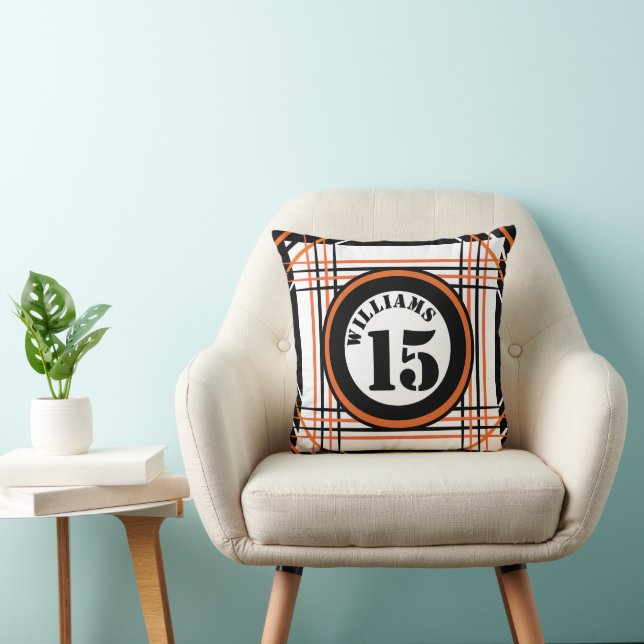 Sport inspired throw pillow (Chair)