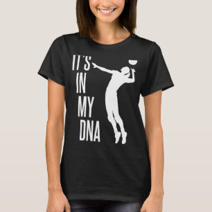 Sport Love Training Player Women DNA Volleyball T-Shirt