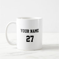 Sport Name and Number Personalised