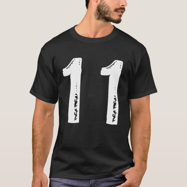 Sport number 11 T-Shirt (Front)