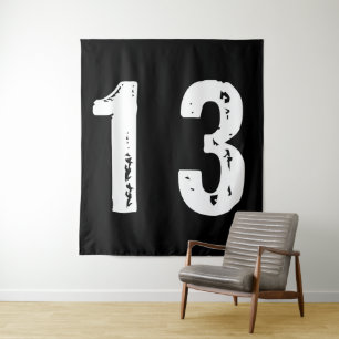Sport number 13 tapestry