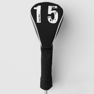 Sport number 15 golf head cover