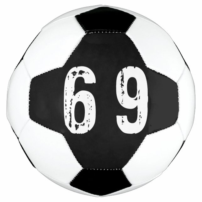 Sport number 69 soccer ball (Front)