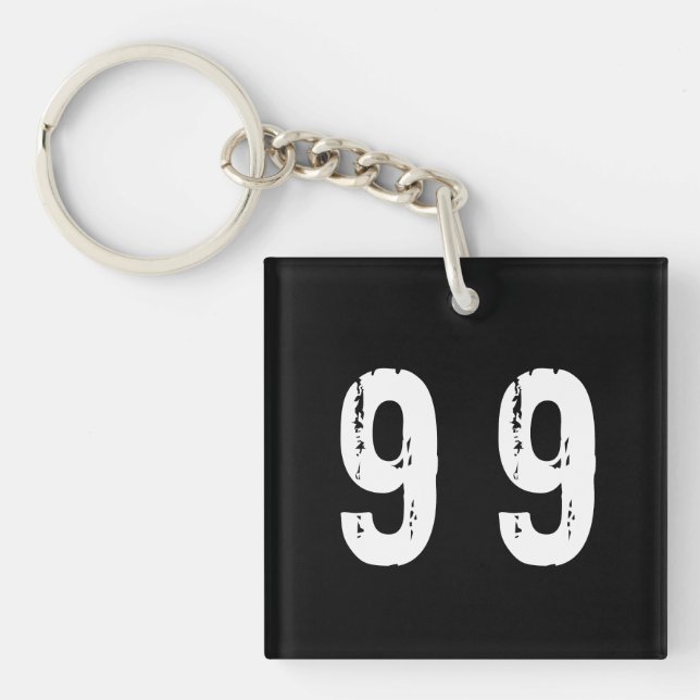 Sport number 99 key ring (Front)